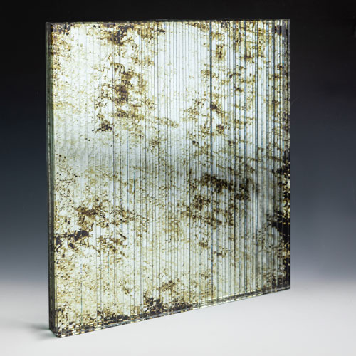 Complex Rich Gold Ebony Glass 4