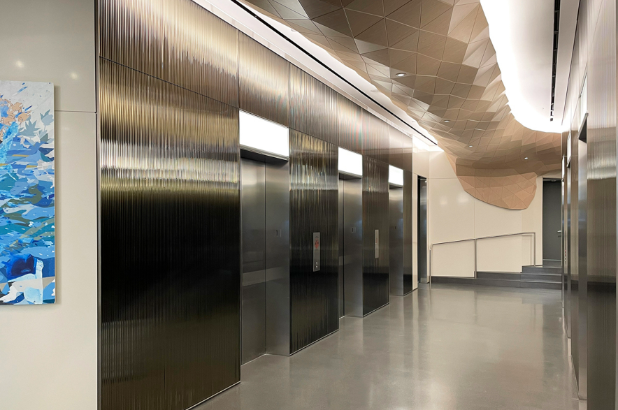 Wayne New Jersey Fluted Glass 4