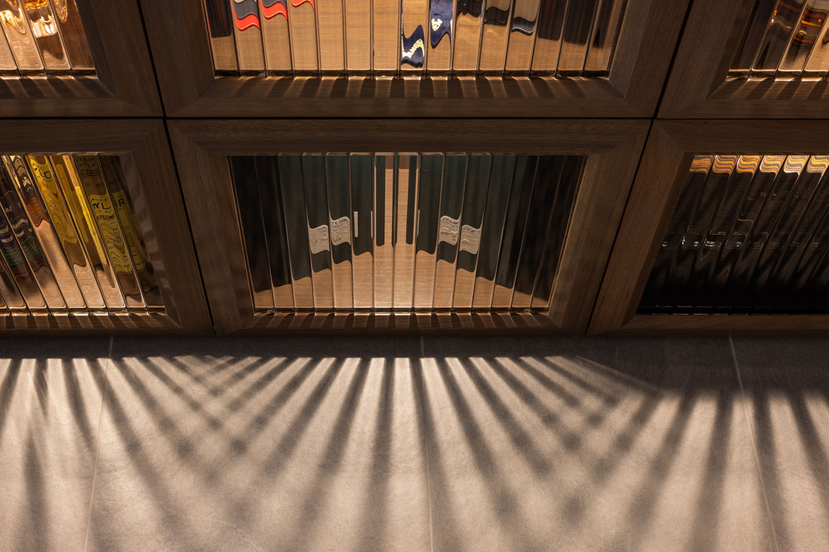 Custom Sawtooth Glass Partitions