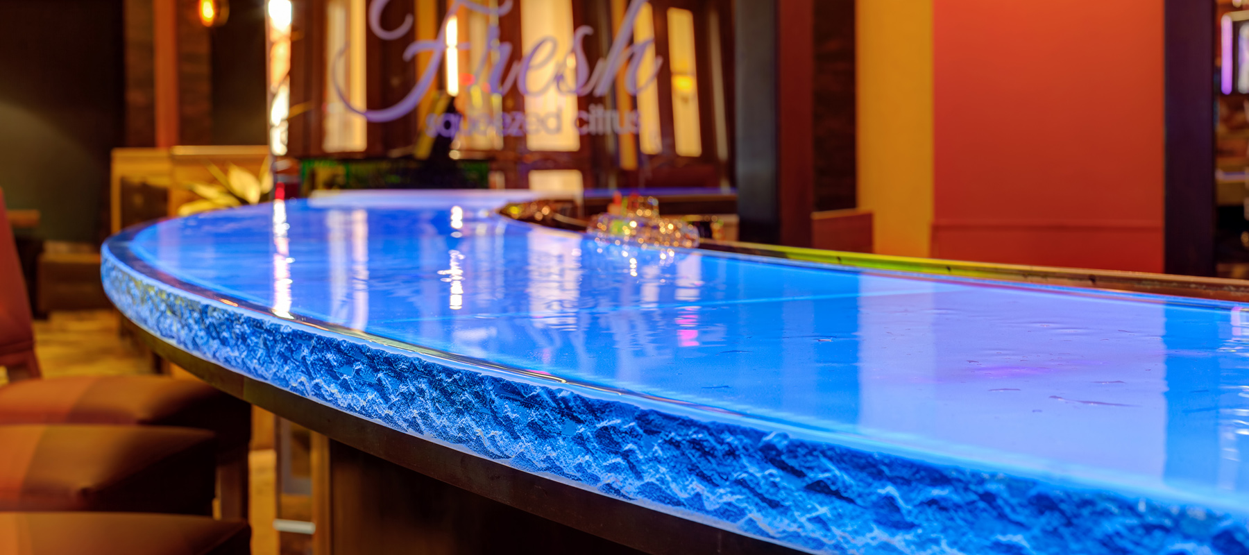 Silver Reef Glass Counter Top